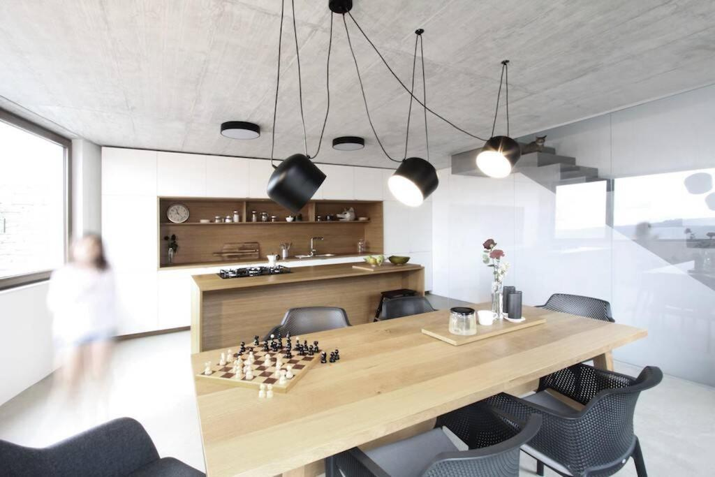 הוילה Sečovlje Contemporary House Padna מראה חיצוני תמונה